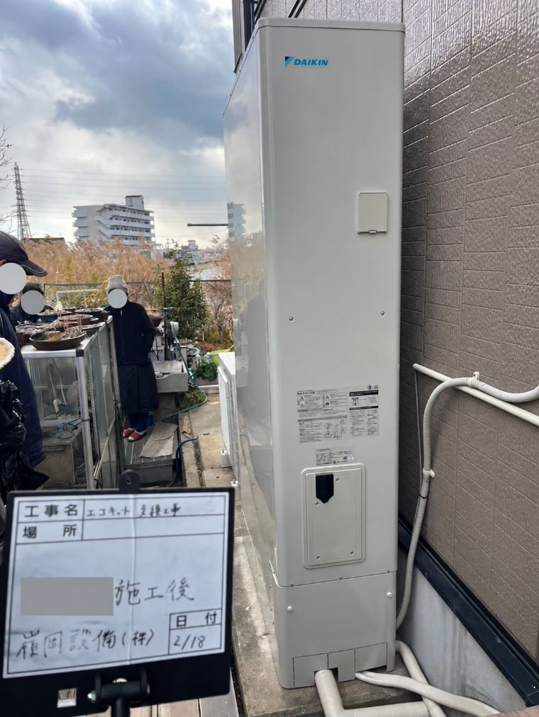 明石市 戸建て｜ダイキン 施工後